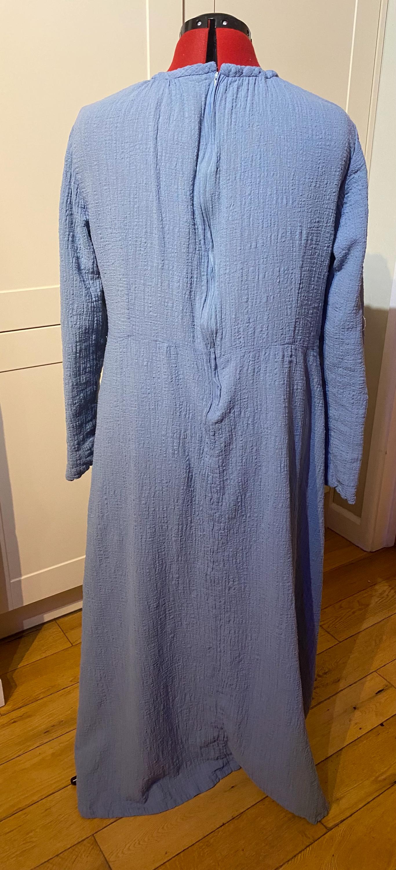 Eowyn Refugee Outfit. Blue Linen Underdress. LOTR Cosplay. - Etsy