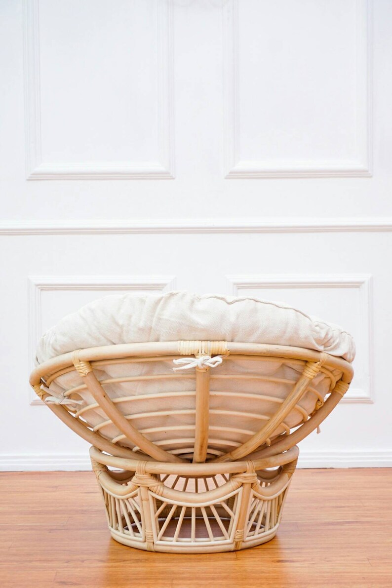 Rattan kids chair armchair toddler chair reading chair lounge Etsy