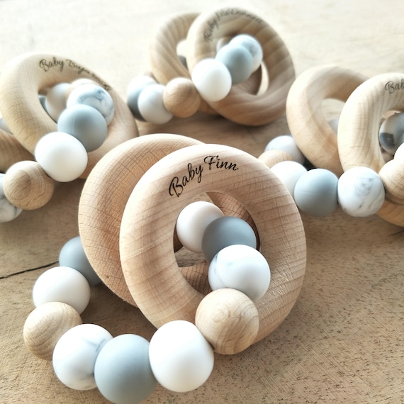 personalised baby teether