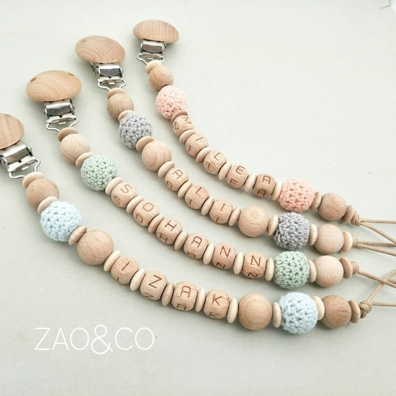 ❤️ Personalised Wooden Dummy Clip