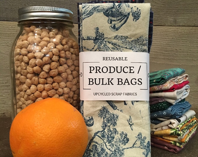 Pick your pack Reusable Bulk/Produce bags