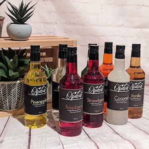 Gourmet Flavored Syrup- 6 pack/ soda / coffee/ cocktails/ lemonade
