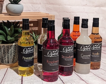 Gourmet Flavored Syrup- 6 pack/ soda / coffee/ cocktails/ lemonade