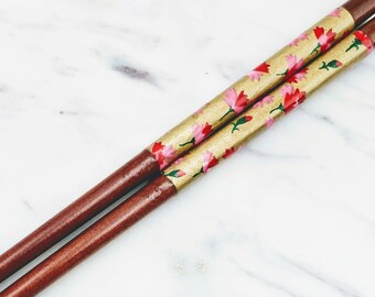 dark wood chopsticks