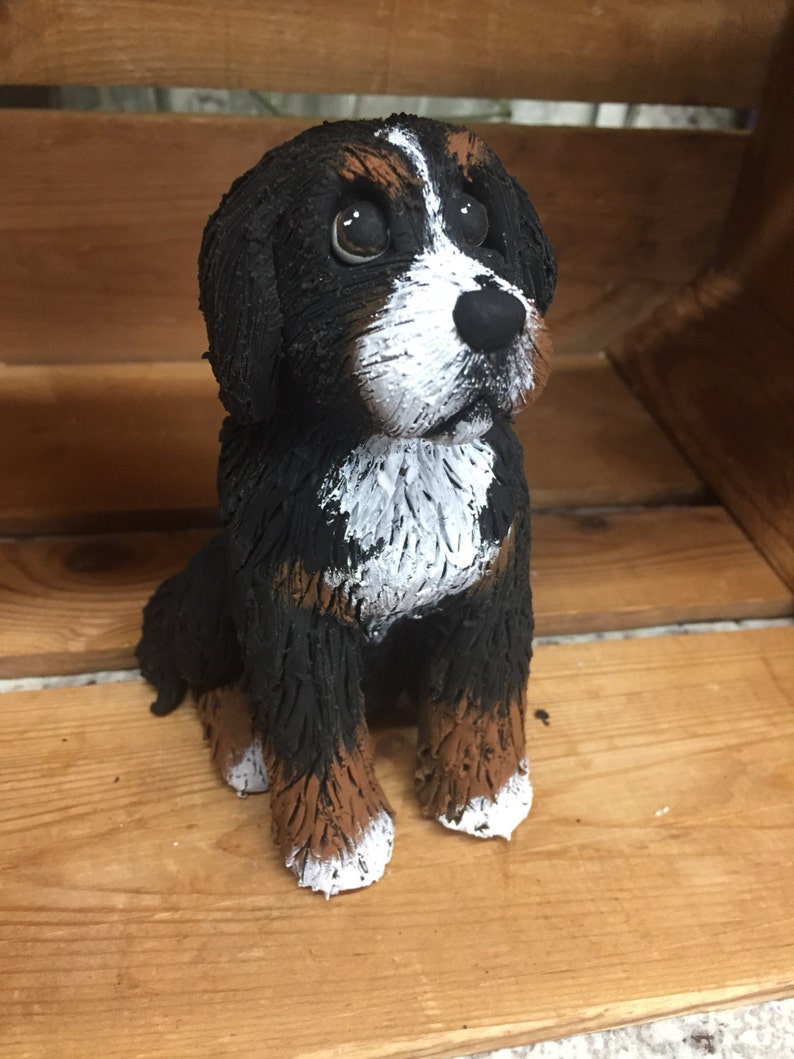Custom Pet Sculpture Clay Dog Replica Pet Memorial Handmade Etsy