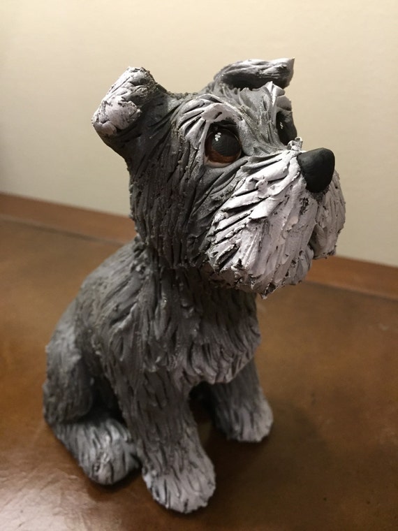 personalized dog statue