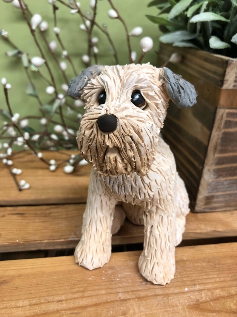 border terrier statue
