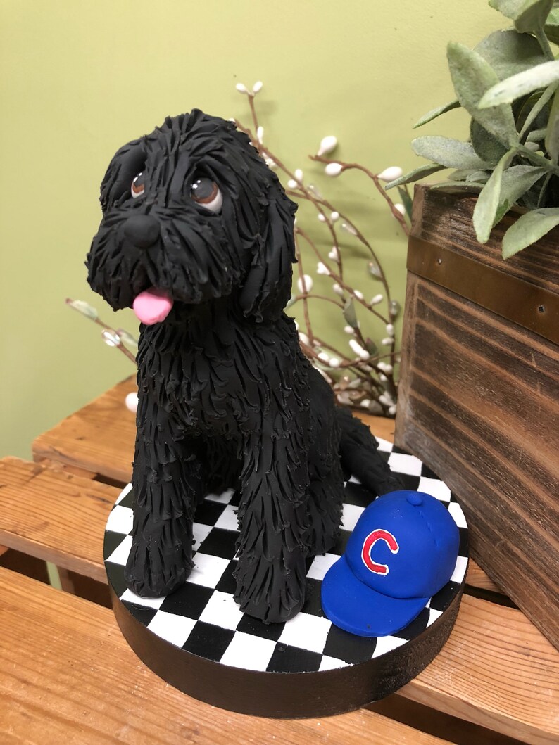 Custom Cake Topper Dog Cake Topper Grooms Cake Custom Dog - Etsy
