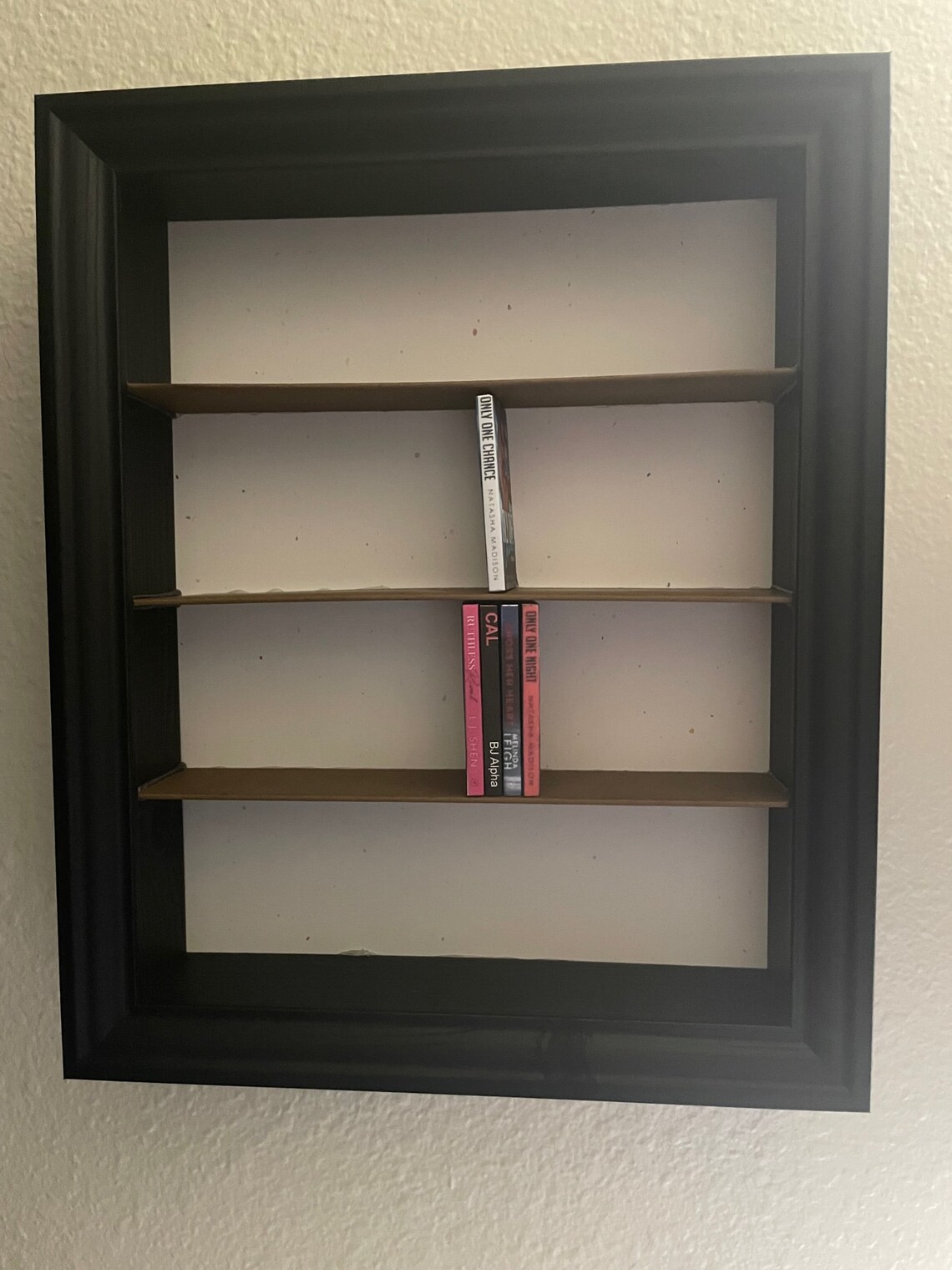 Mini Bookshelf. Shadowbox Frame. Memorabilia Shelf for Mini Etsy