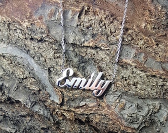 Personalized Name Necklace - Custom Name Necklace - Gold Name Necklace - Personalized Jewelry - Bridesmaid Gift