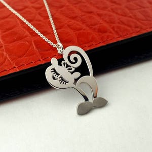 Tiny Cat Necklace - Cat Jewelry - Kitty Necklace - Cut Cat Necklace - Pet Jewelry