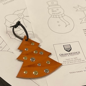 Paquete de patrones de adornos navideños: ¡7 adornos diferentes! *** Patrón digital de bricolaje ***