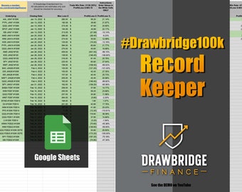 Investing #Drawbridge100k Record Keeper