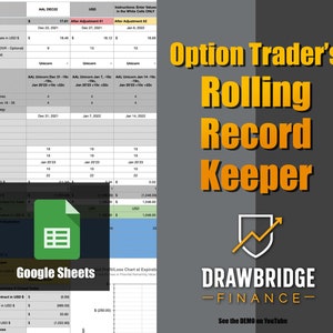 Option Trader's Rolling Options Record Keeper