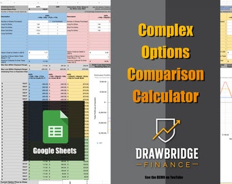 Complex Options Comparison Calculator