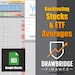 Backtesting Stocks & ETF Averages Spreadsheet - Etsy Canada