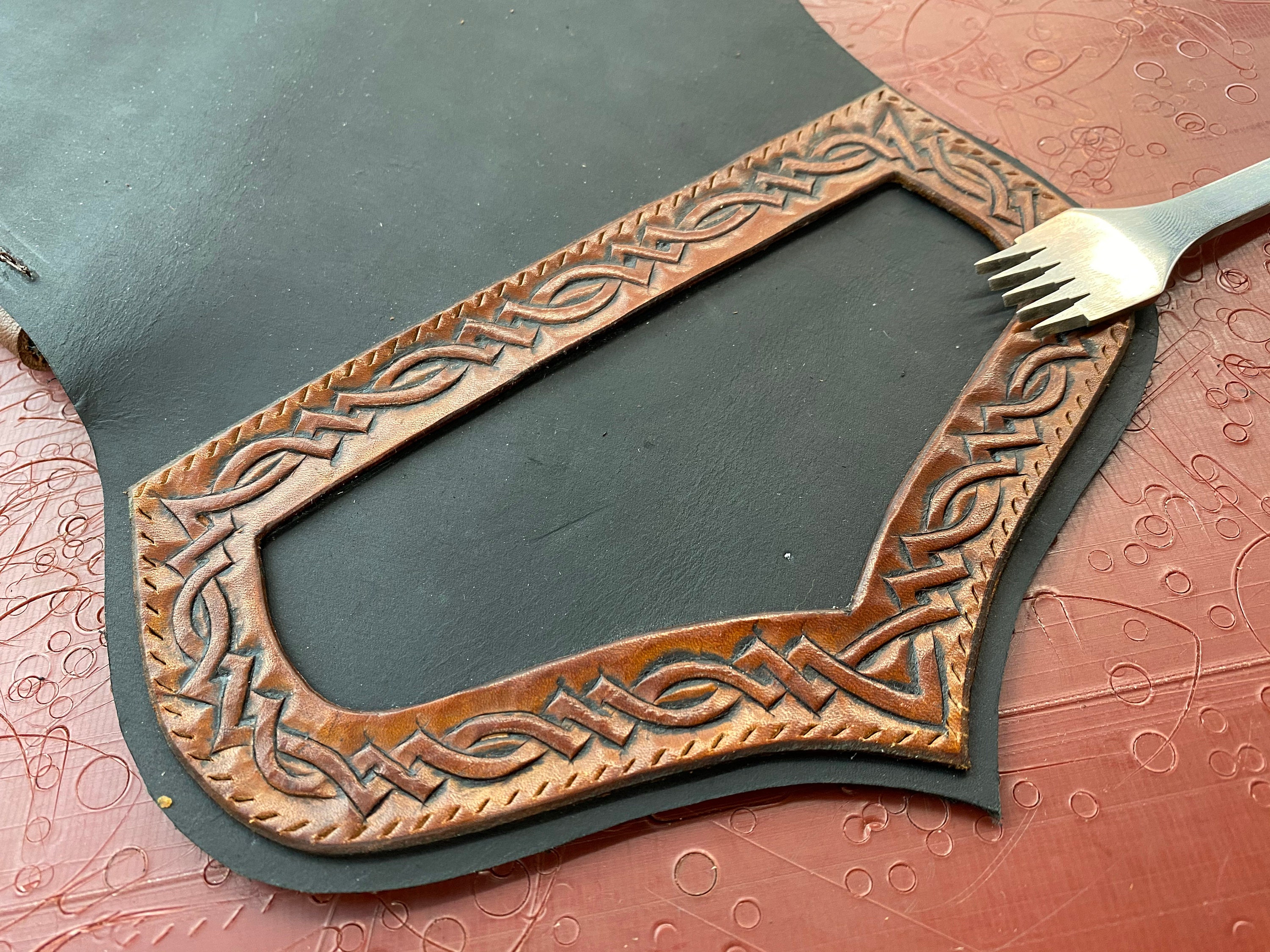 Leather Rob Roy Sporran DIY Pattern - Etsy