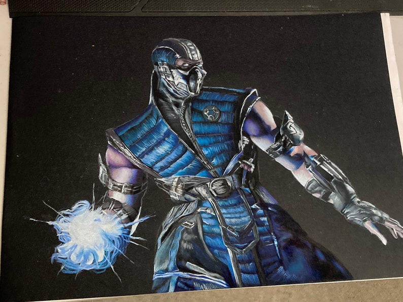 Sub-zero MK11 Original Fanart - Etsy