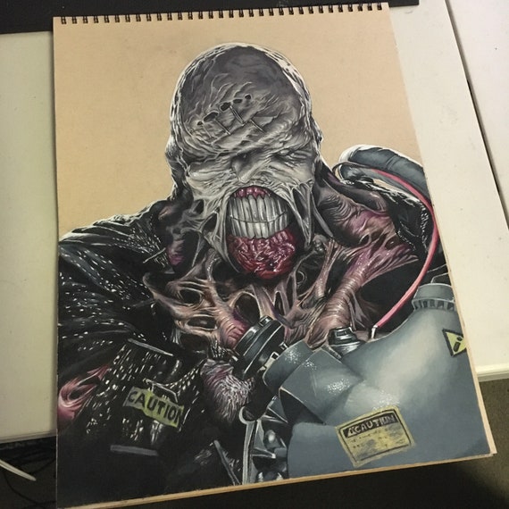 Nemesis Resident Evil 3 Remake Etsy