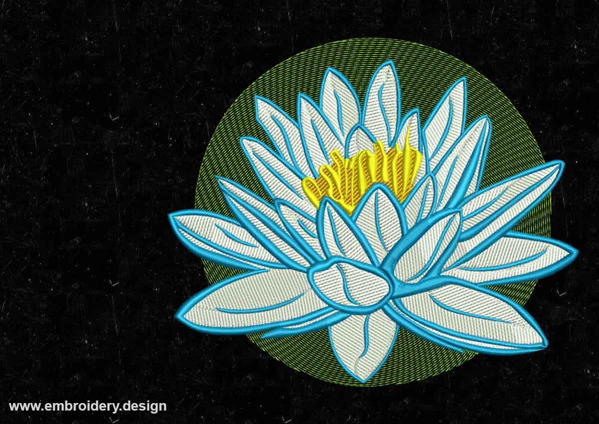 Charming lotus jessecmault design 4 sizes downloadable  etsy