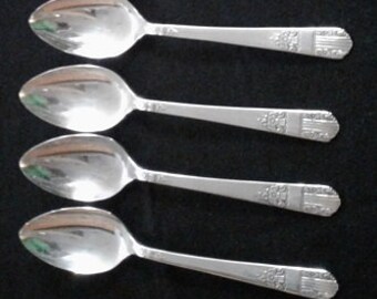 Details about   Oneida Arbor/American Harmony stainless 7 1/2" oval soup spoon 