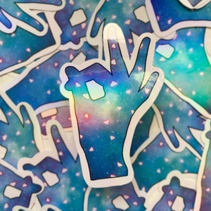 SHINEE DIAMOND SKY Sticker l Holographic Waterproof Vinyl l