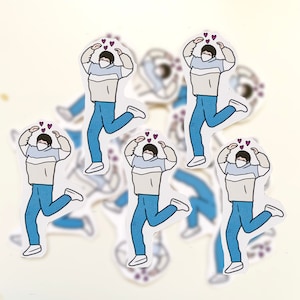 TINY SHINEE ONEW Sticker ~ TINYee Sweet Onew Mini Sticker Set von 5