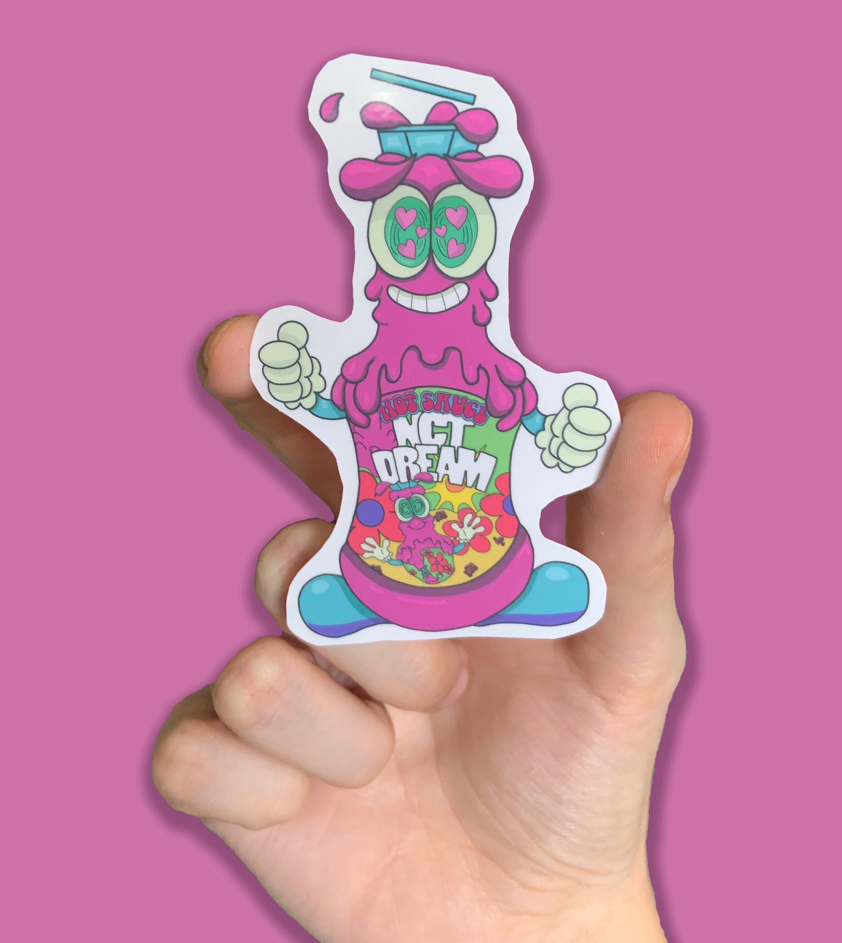 NCT DREAM STICKER Hot Sauce Inspired vinyl sticker Etsy
