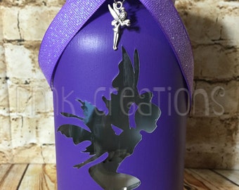 Fairy  Painted Mason Jar Tea Light Candle Holder, Fairy, Pixie, Mason Jar, Tea Light Candle Holder, gift, painted mason jar, pixie dust