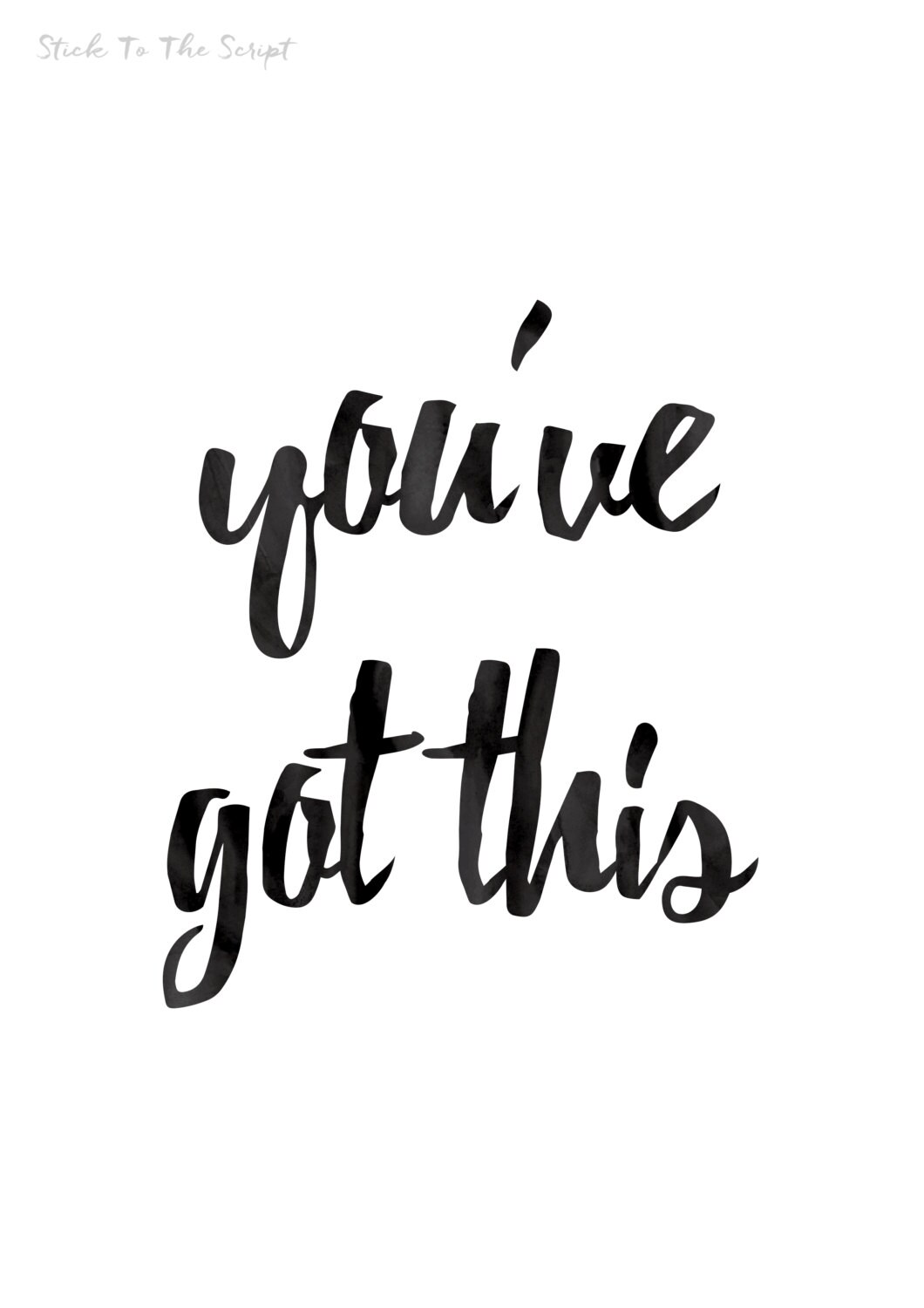 inspirational print printable quote wall art motivational etsy