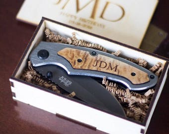 Groomsmen Gift Set, Set of 6 Personalized Pocket Knives Personalized Knife for Groomsmen - Knife Gift Set