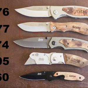 Groomsmen Knife Personalized Pocket Knives Personalized Knife for Groomsmen Knife Gift Set, Weddings, Gifts & Mementos, Groomsmen Gifts image 3