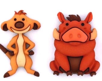 Disney* El Rey León*, Vístelo, Juego de botones con vástago de Jesse James Craft