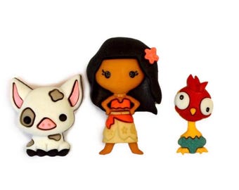 Disney* Moana*, Dress it Up, Juego de botones con vástago Jesse James Craft