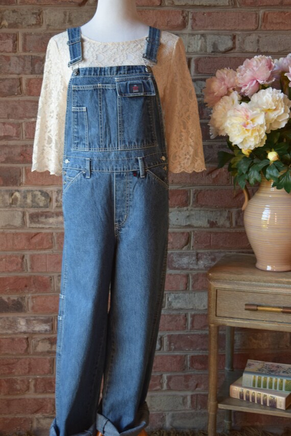 DENIM OVERALLS Calvin Klein 90s Overalls