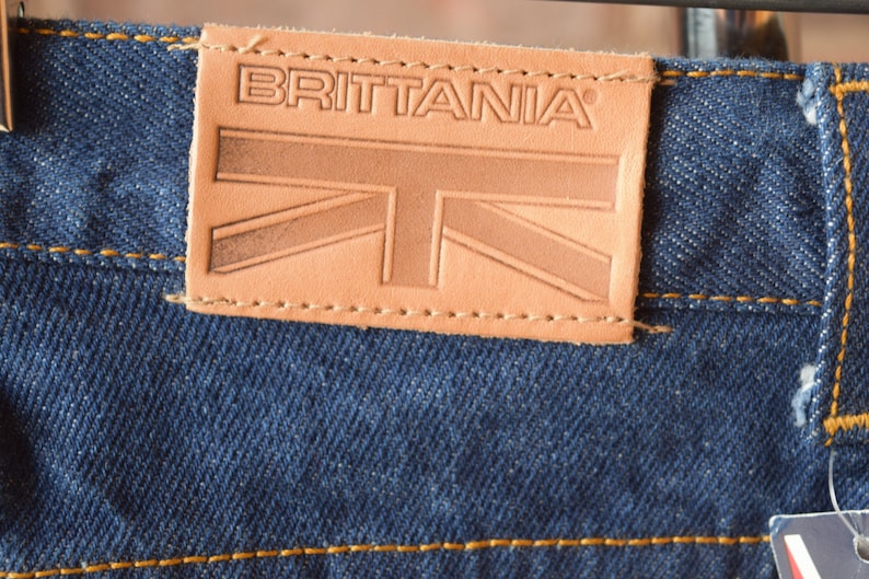 80s HIGH WAIST Jeans Brittania Jeans