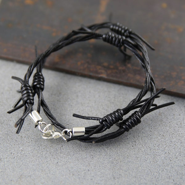 Barbed Wire Bracelet - Etsy