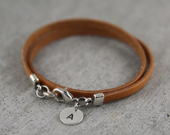 Personalized mens bracelet, bracelet for men, initial bracelet mens gift, womens leather bracelet, men leather bracelet, unisex bracelet