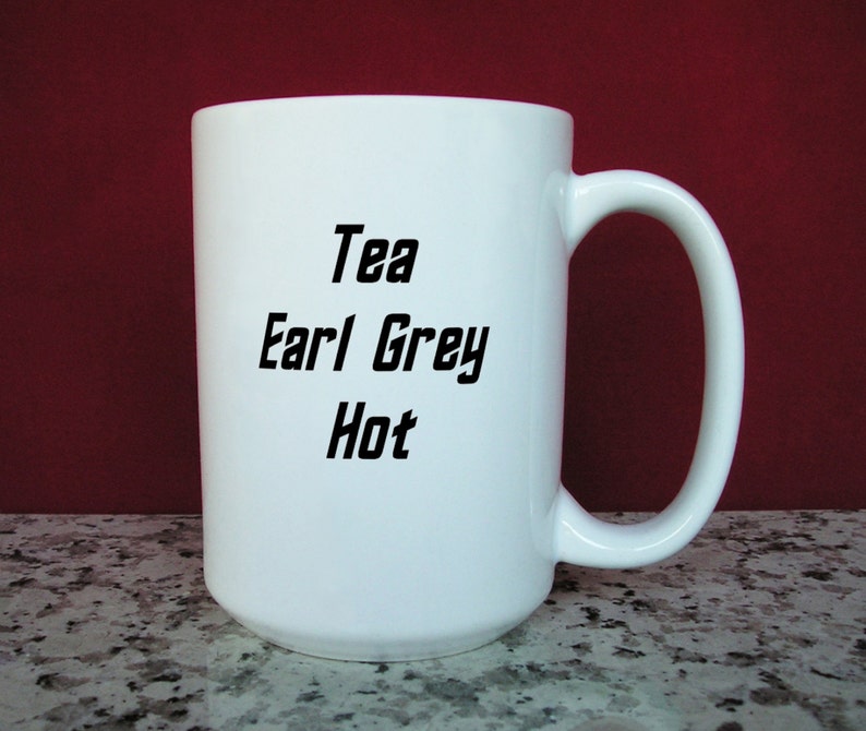 Tea Earl Grey Hot Mug Etsy
