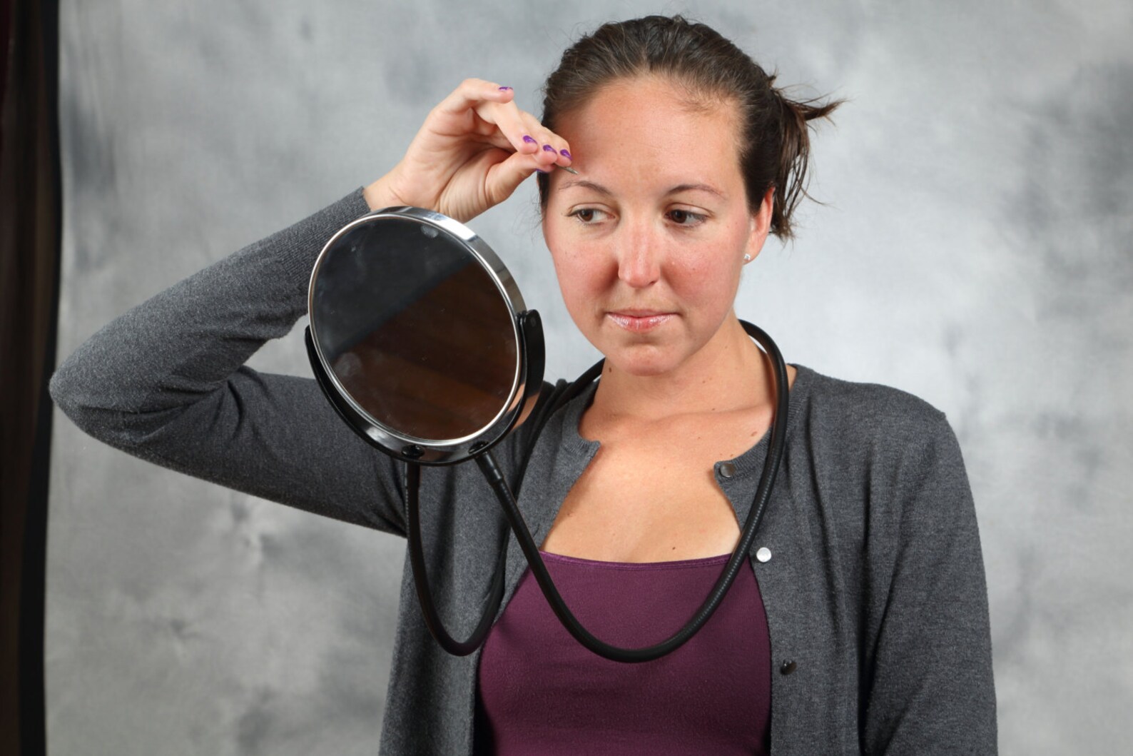 The Flexible Mirrorcle Hands Free Mirror Around the Etsy