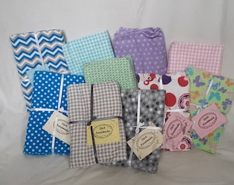 Large Flannel Swaddling Blanket/ Personalize