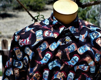 Southwest cotton short sleeve shirt