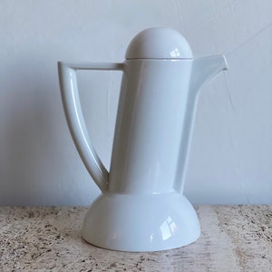 Arzberg Germania - Design: Lutz Rabold - &quot;City shape&quot; - Teiera - Porcellana vintage