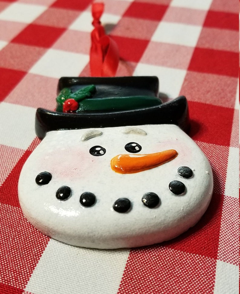 Snowman Christmas ornament image 4