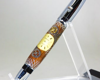 steampunk spilla distintivo spilla bronzo miele bombo nettare polline