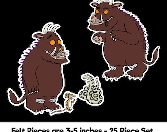 The Gruffalo Felt Story Set
