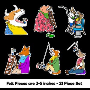 Dr. DeSoto Felt Story Set