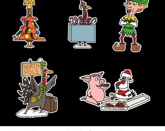 Turkey Claus Felt Story Set