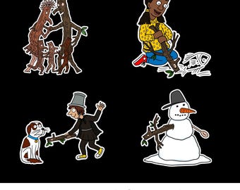 Stickman Felt Story Set