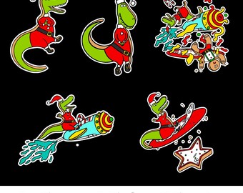 Cookiesaurus Christmas Felt Story Set